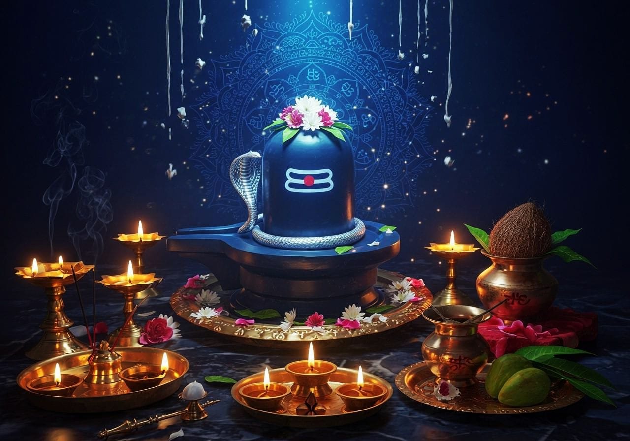 Shiva Pūjā Procedure (Śiva Pūjā Vidhi)